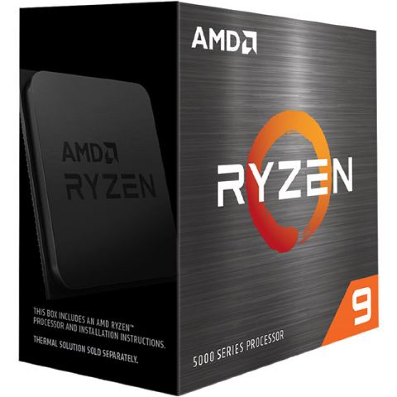 AMD Ryzen R9 5950X, 3.4 - 4.9GHz, 16C/32T, 72MB, AM4, noVent, noGPU