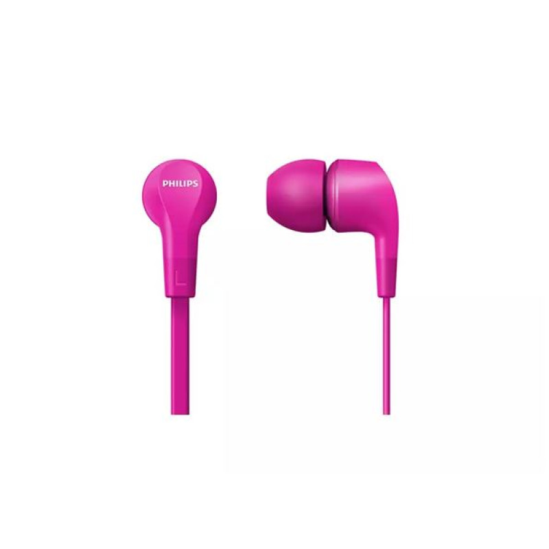 Philips TAE1105PK/00, žičane slušalice, 3.5mm, 1.2m, roze 