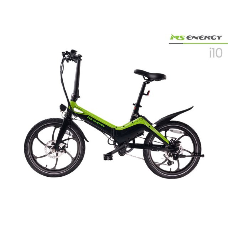 MS Energy eBike i10, električni bicikl, zeleni