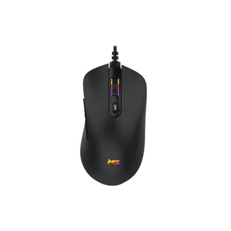 MS NEMESIS C330, žičani optički miš, gaming, RGB, crni