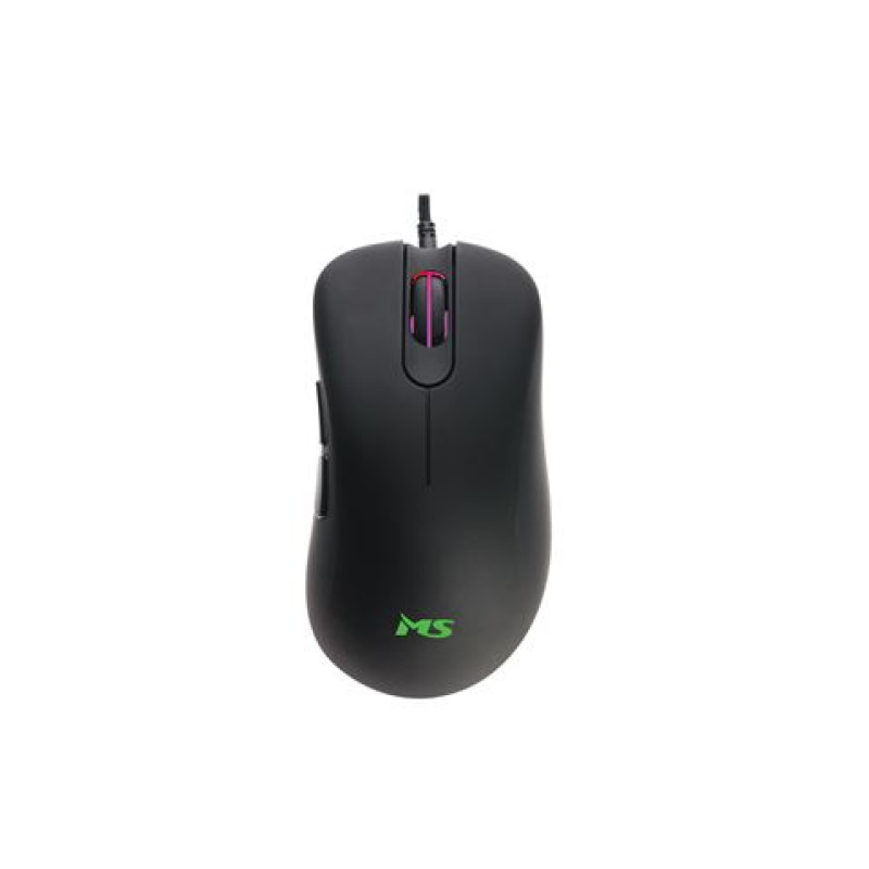 MS NEMESIS C325, žičani optički miš, gaming, RGB, crni