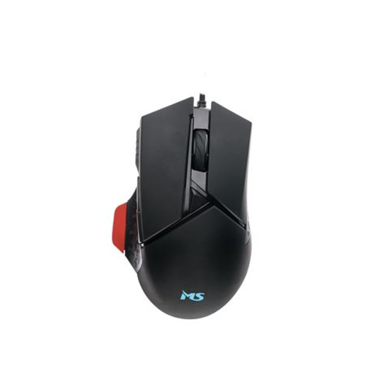MS NEMESIS C350, žičani optički miš, gaming, crni