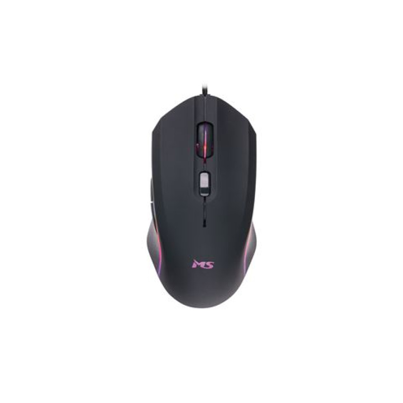 MS NEMESIS C335, žičani optički miš, gaming, RGB, crni