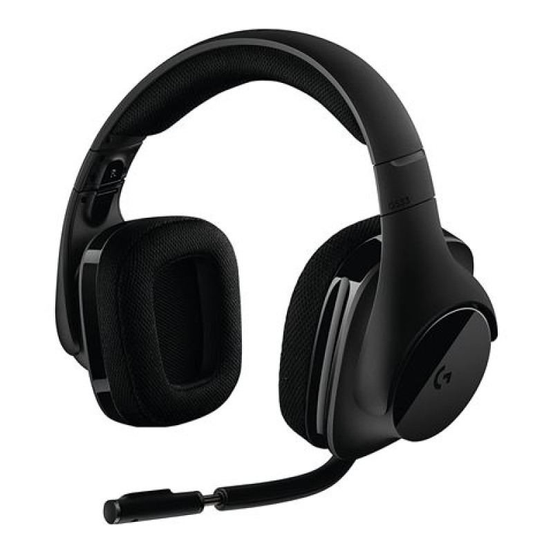 Logitech Gaming G533 DTS, bežične slušalice s mikrofonom, crne