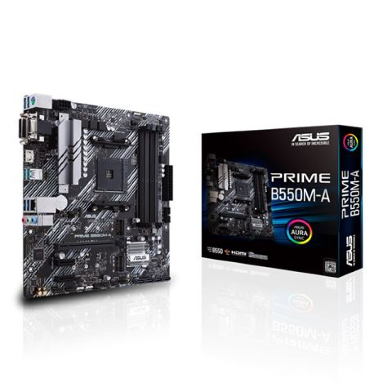 Asus PRIME B550M-A, AM4, DDR4, mATX