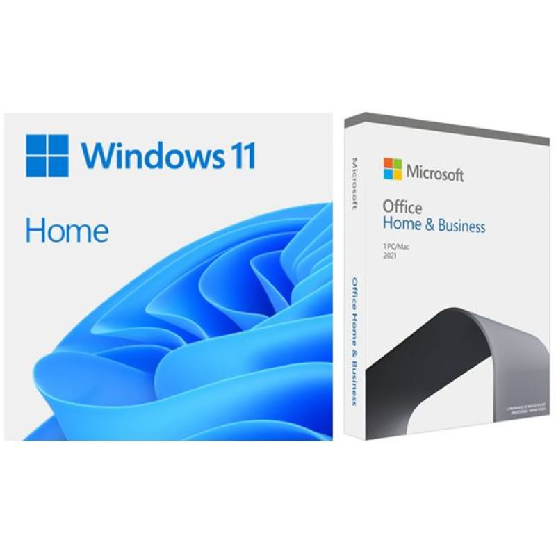 Windows 11 Home + Office H&B 2021, hrvatski, KW9-00628 + T5D-03502