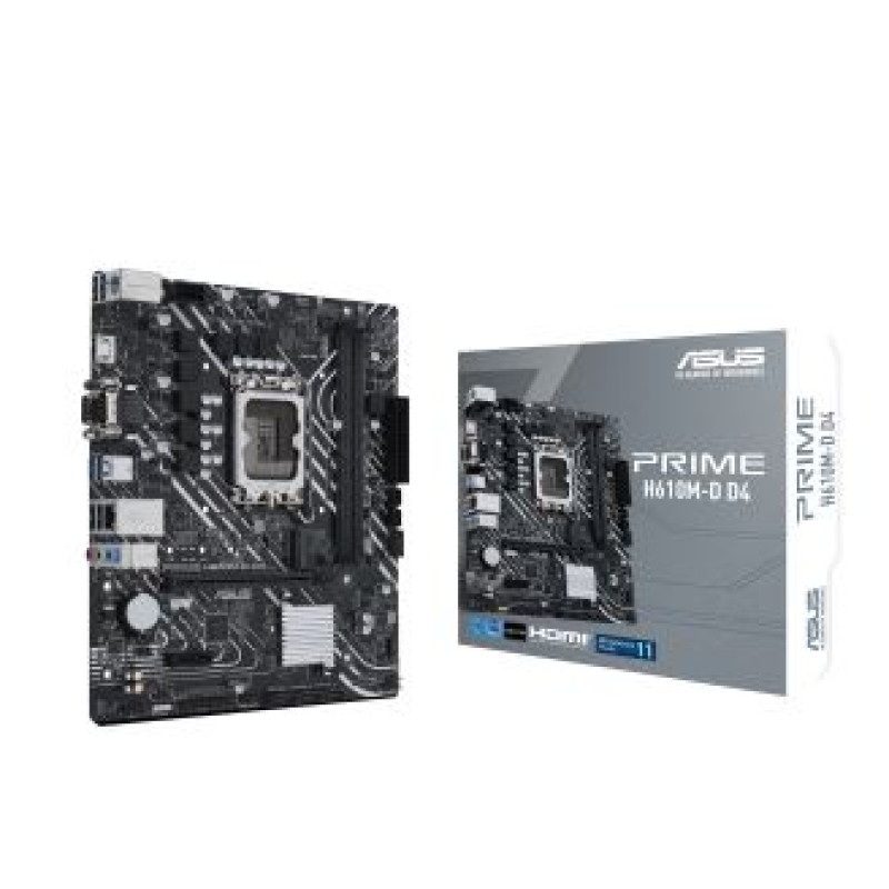 Asus PRIME H610M-D D4, LGA 1700, DDR4, mATX