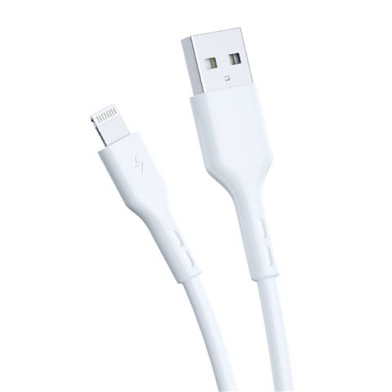 MS MSP40009, USB-A / lightning kabel, 2m, bijeli