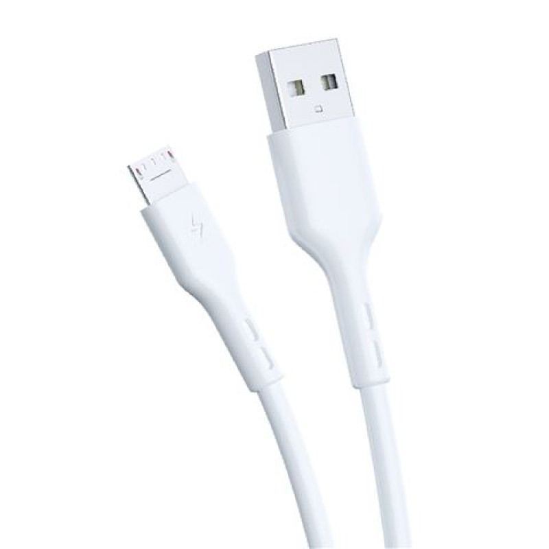 MS MSP40010, USB-A / Micro USB kabel, 2m, bijeli