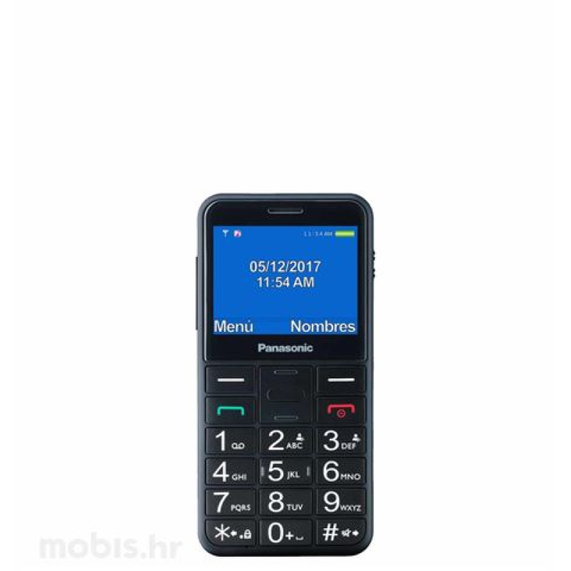 Panasonic KX-TU155 EXBN, crni, mobitel