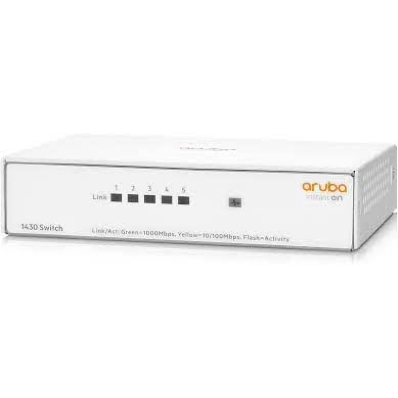 HPE Aruba INSTANT ON 1430 5G, upravljivi switch, 5-port, gigabit, PoE