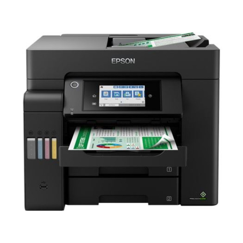 Epson EcoTank L6550, A4 MF uređaj, inkjet color, USB, WiFi, LAN, Duplex, Fax, CISS, ADF