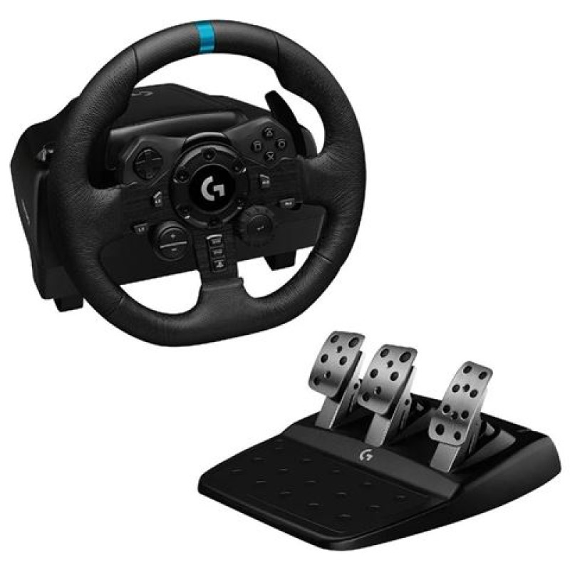 Logitech G923 volan s pedalama za PC i PlayStation, crni
