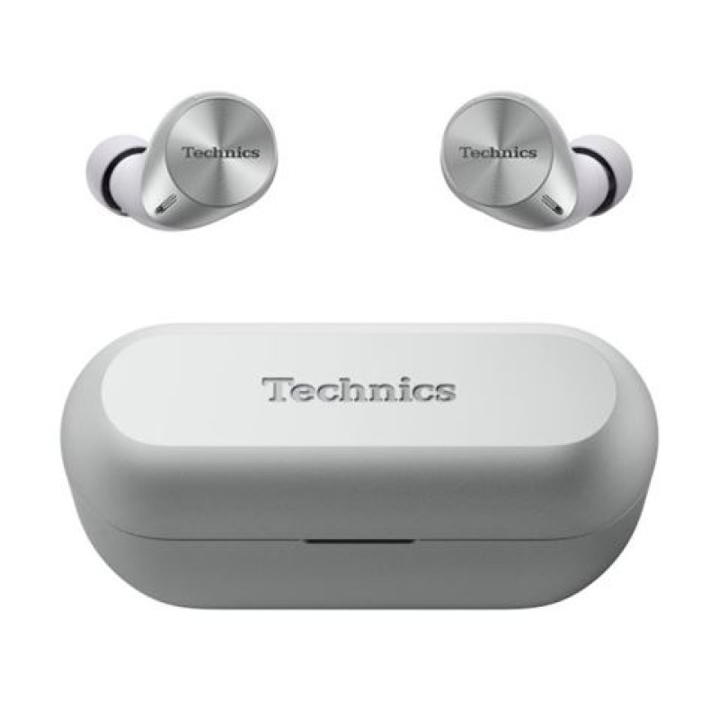 Technics EAH-AZ60M2ES, bežične slušalice s mikrofonom, BT, NC, srebrne