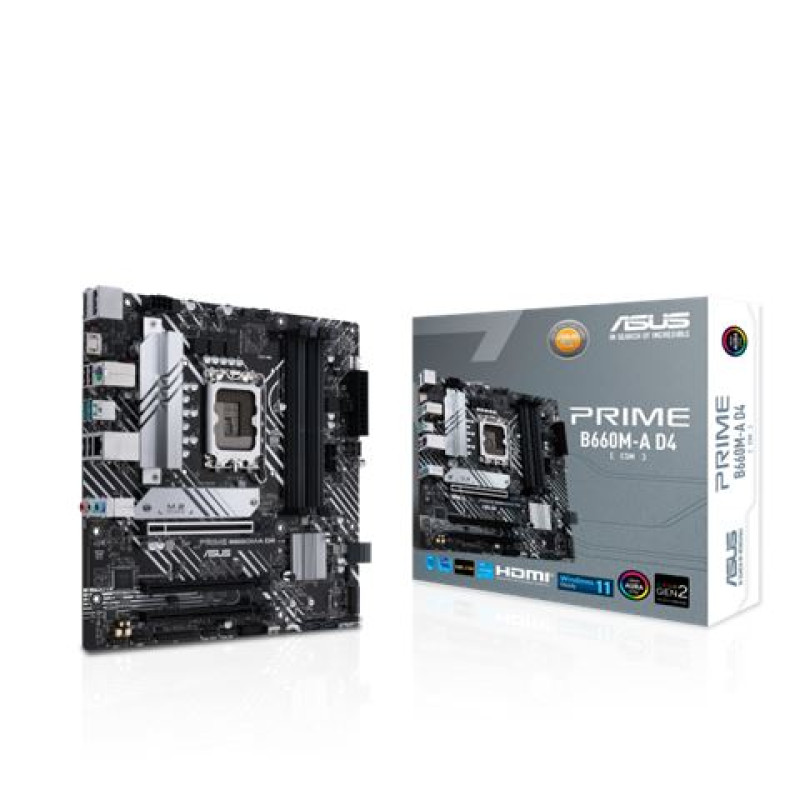 Asus PRIME B660M-A D4-CSM, LGA 1700, DDR4, mATX