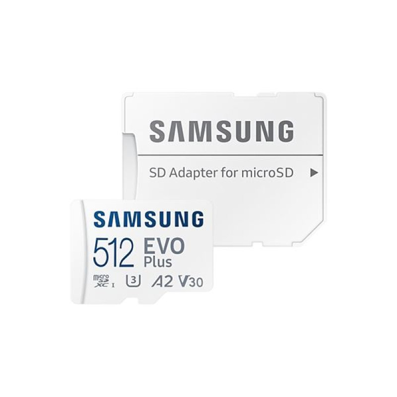 Samsung EVO Plus, microSD, 512GB