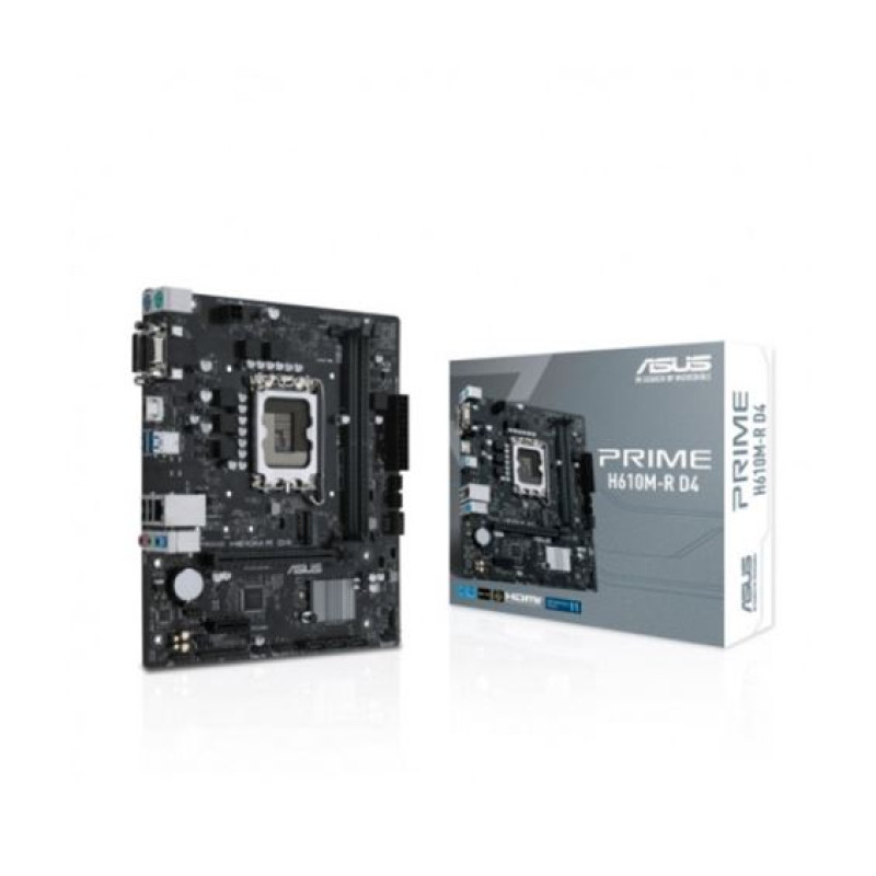 Asus PRIME H610M-R D4-SI, LGA 1700, DDR4, mATX
