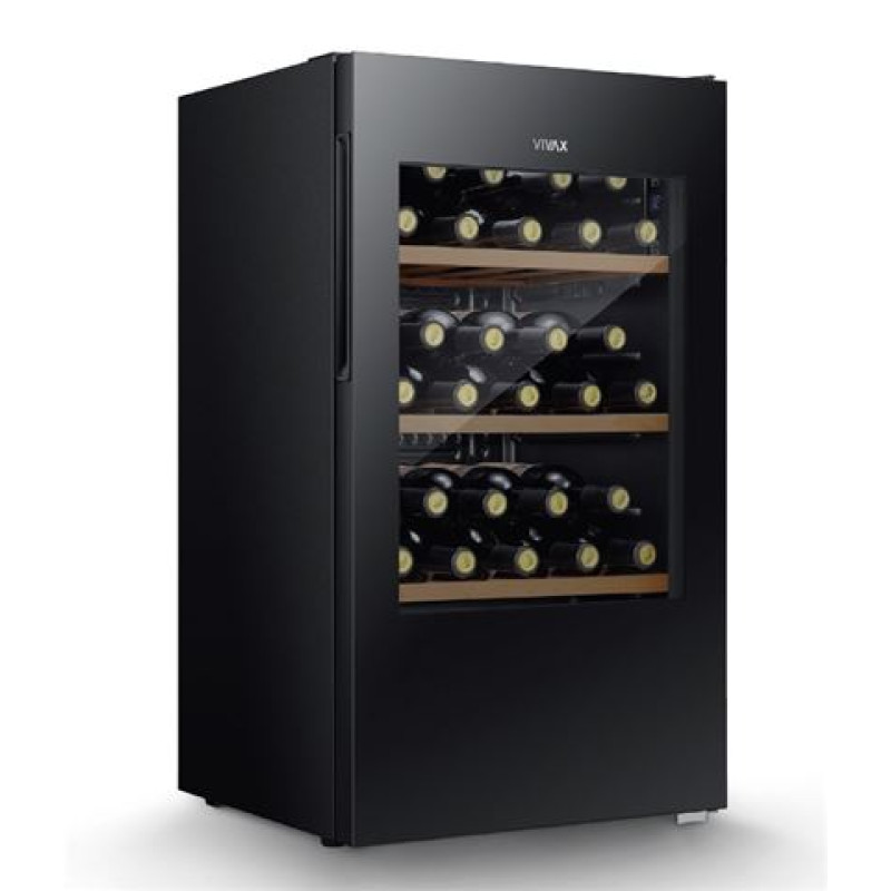 Vivax HOME CW-094S30 GB, hladnjak za vino, 94L, crni 