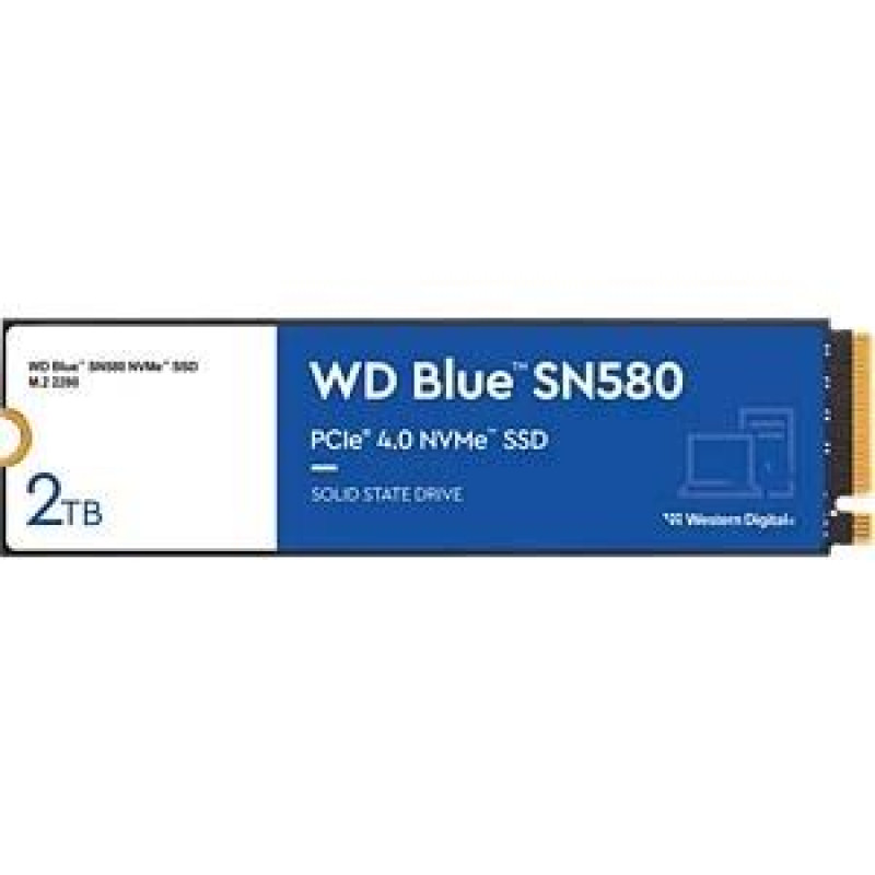Western Digital Blue SN580 SSD, 2TB, M.2 2280, NVMe