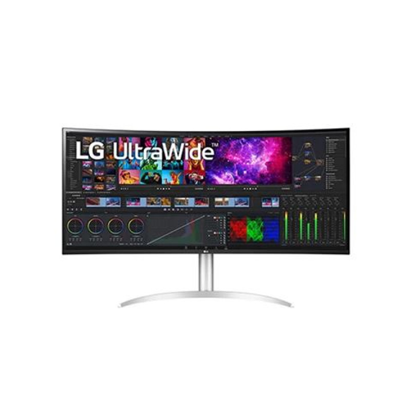 LG UltraGear 40WP95CP-W, 39.7inch, IPS, 5K2K, DP, HDMI, USB-C, 72Hz, zakrivljeni