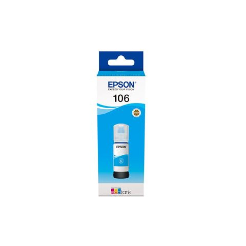 Epson tinta EcoTank 106, cyan