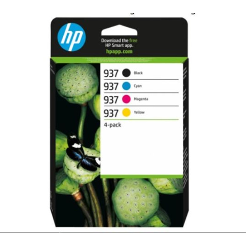HP tinta 6C400NE, no.937, 4-colour