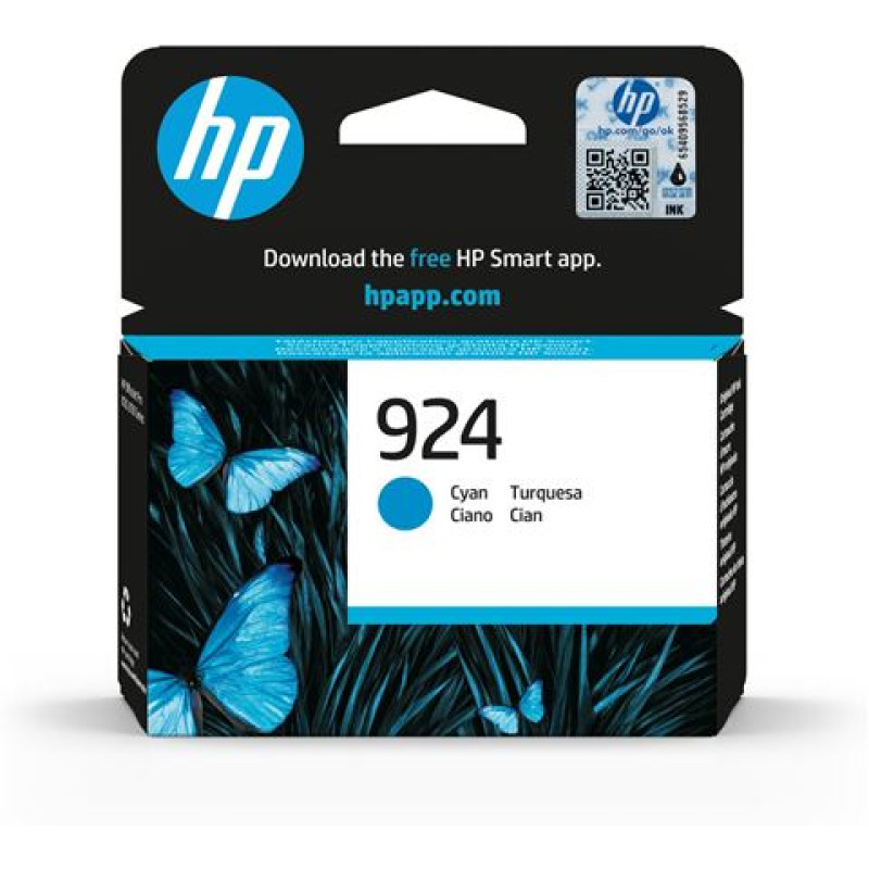 HP tinta 4K0U3NE, no.924, Cyan