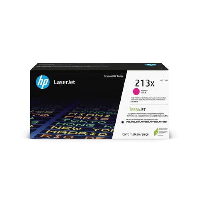 HP toner W2133X, no.213X, magenta