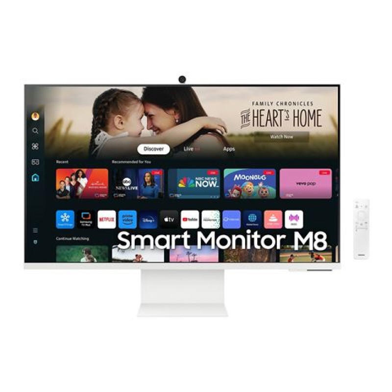 Samsung Smart Monitor M8 LS32DM801UUXDU, 32inch, VA, UHD 4K, USB-C, HDMI, 60Hz