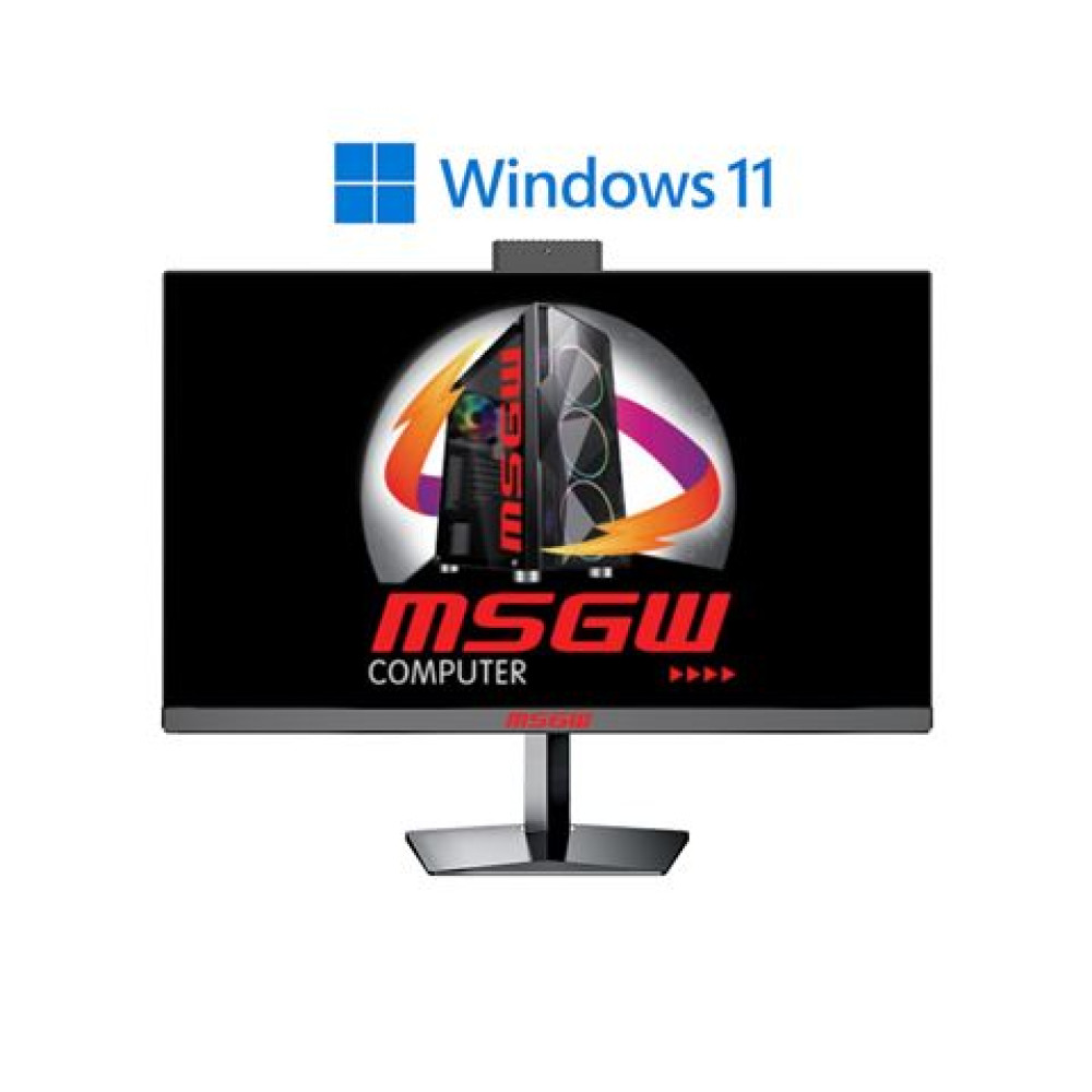MSGW AIO G27 i201, Intel i5-12400T, RAM 16GB, SSD 1TB, RTX 3050, 27inch ...