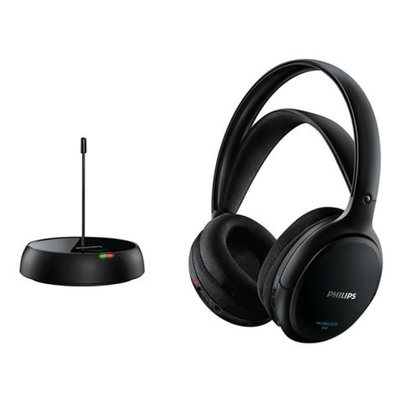 Philips slušalice SHC5200/10, bežične slušalice, crne