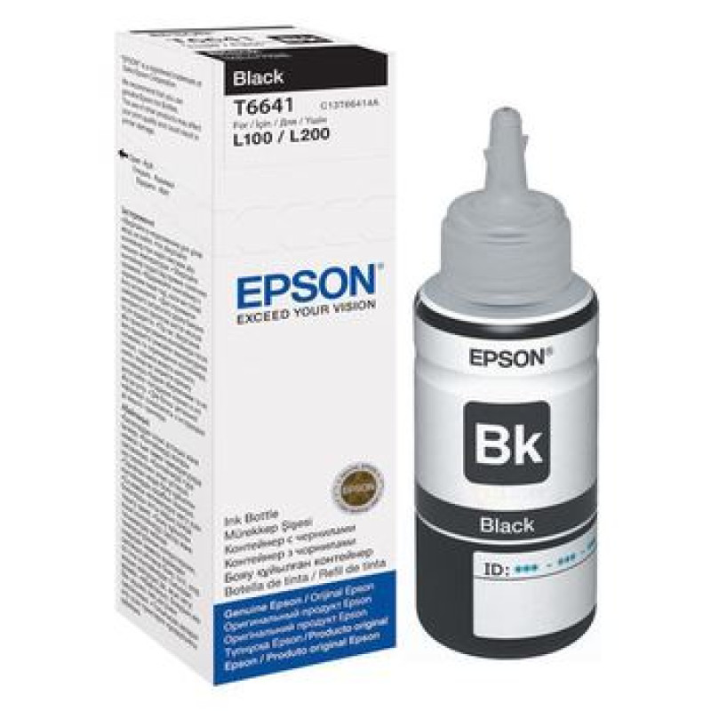 EPSON EcoTank, ITS T6641, tinta, crna