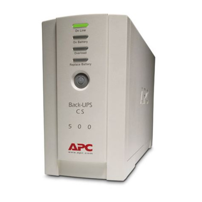 APC BACK-UPS BK500EI, 300W / 500VA, IEC C13, Off-line, tower
