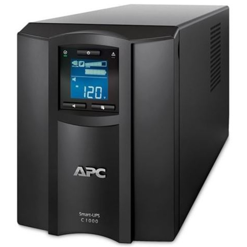APC Smart UPS SMC1000IC, 600W / 1000VA, IEC C13, Line Interactive, tower