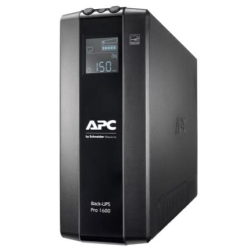 APC Back-UPS Pro BR1600MI, 960W / 1600VA, IEC C13, Line Interactive, tower