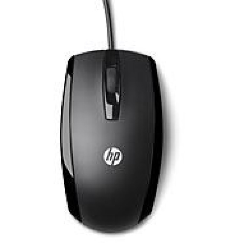 HP X500, žičani optički miš, crni 