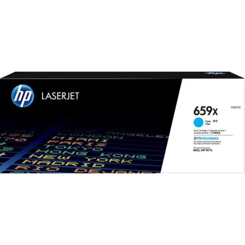 HP toner W2011X, no.658X, cyan