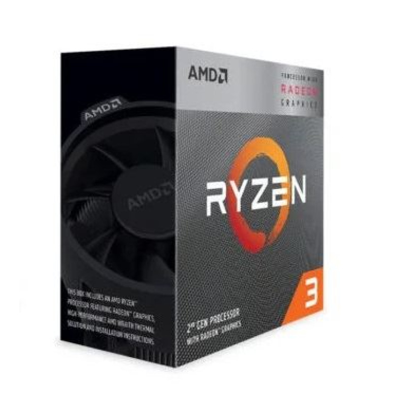 AMD Ryzen R3 3200G, 3.6GHz - 4GHz, 4C/4T, 6MB, AM4
