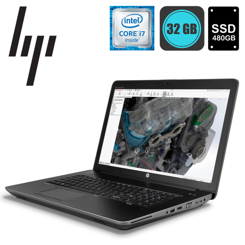 HP ZBook 15 G5, Intel i7-8850H, RAM 32GB, SSD 500GB, LCD 15.6inch FHD, VGA Quadro P2000, WinPro - Refurbished