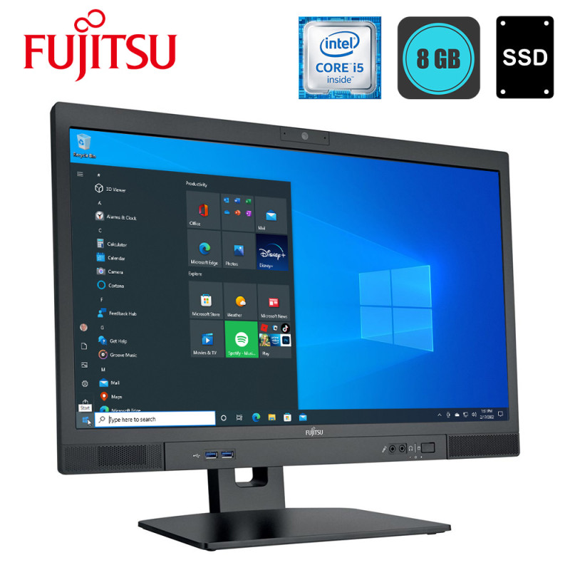 Fujitsu Esprimo K557, Intel i5-6500, RAM 8GB, SSD 240GB - Refurbished