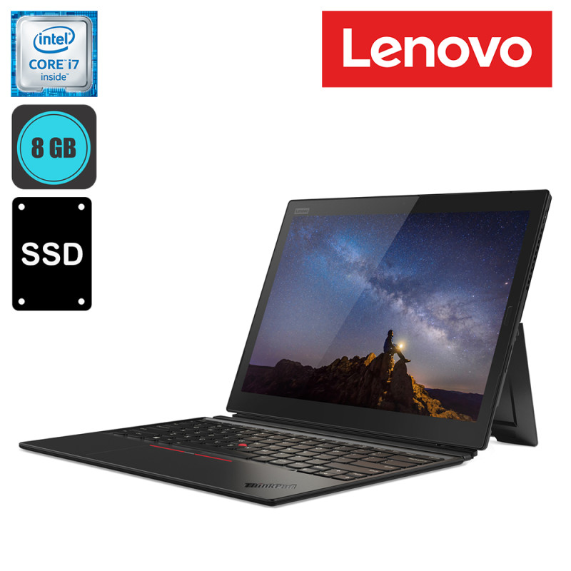 Lenovo ThinkPad X1 Tablet, Intel i7-8650U, RAM 8GB, SSD 256GB, LCD 13.3inch QHD+, WinPro, WWAN - Refurbished