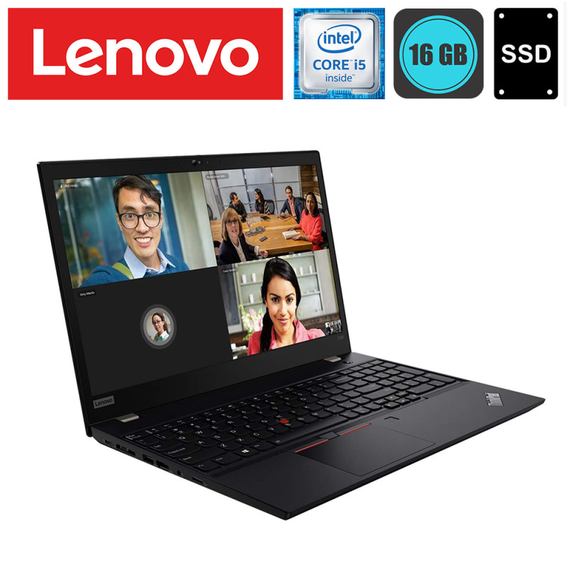 Lenovo ThinkPad T590, Intel i5-8365U, RAM 16GB, SSD 256GB, LCD 15.6inch, TS FHD, Win10P  - Refurbished