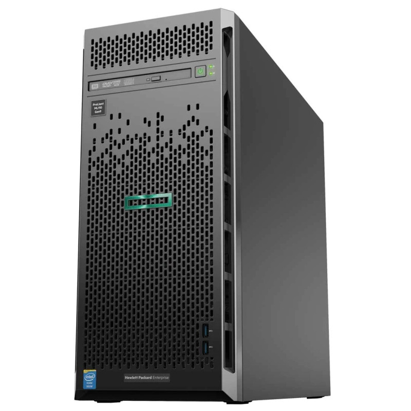 HP ProLiant ML110 Gen9 server, Intel Xeon E5-2620 v4, RAM 16GB, HDD 2 x 200GB - Refurbished 