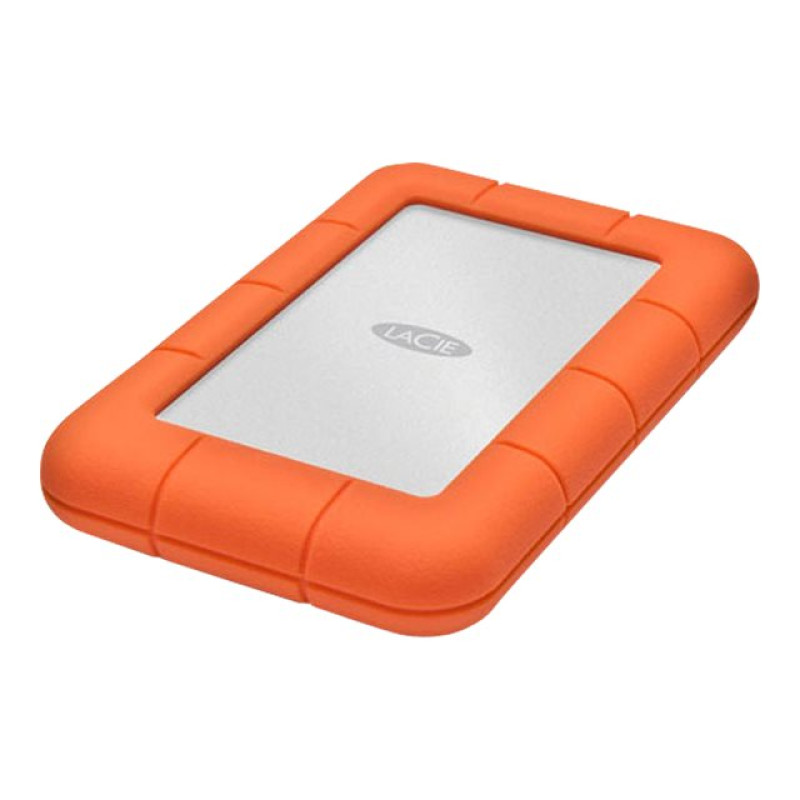LaCie Rugged Mini, 4TB, 2.5inch, prijenosni HDD, USB 3.0, narančasto/srebrni