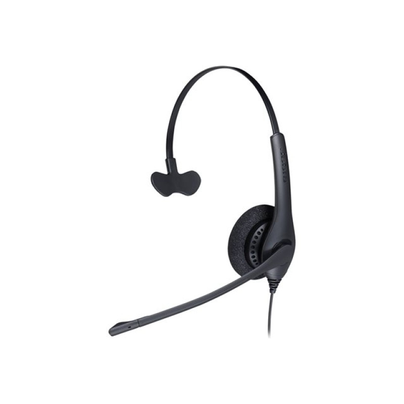 Jabra BIZ 1500 Mono QD EMEA, žičane mono slušalice s mikrofonom, QD, crne