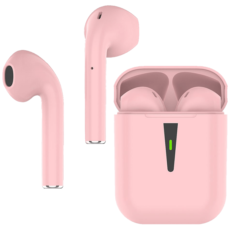 MeanIT TWS B200, bežične slušalice sa mikrofonom, BT, roze