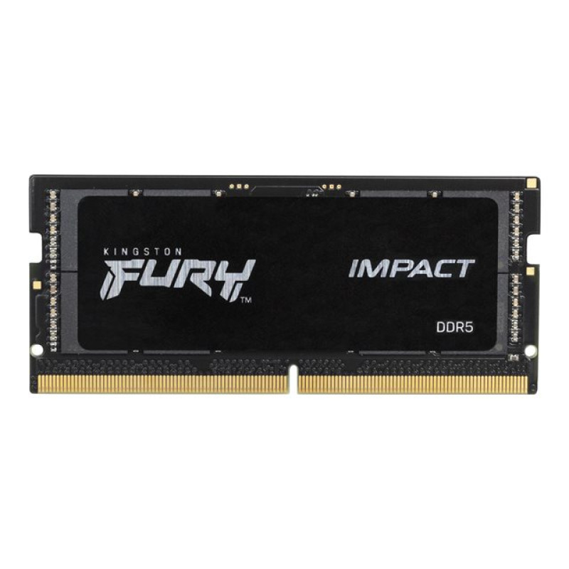 Kingston FURY Impact SODIMM, 16GB, 4800MHz, DDR5, CL38