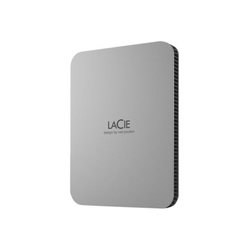 LaCie Mobile Drive HDD USB-C, 2TB, 2.5inch, prijenosni HDD, USB-C, srebrni