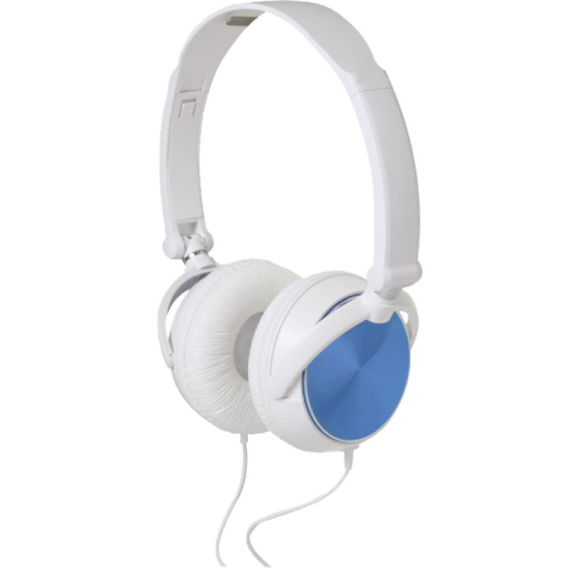 SAL HPH 5/BL, žičane slušalice, bijelo - plave