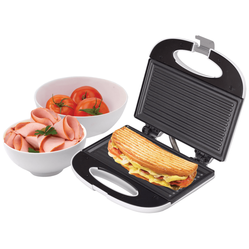 home HG P 01, pannini toster, 750W, crni